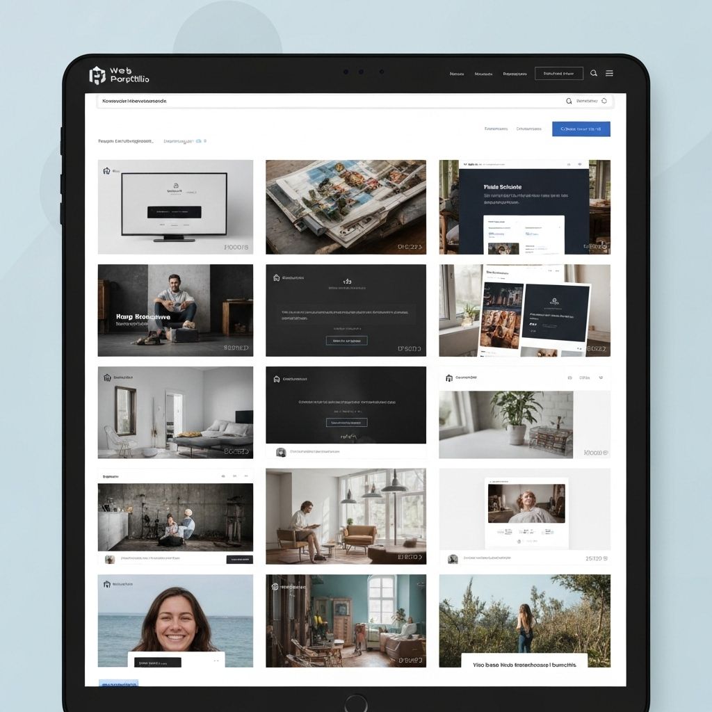 Web Development portfolio examples